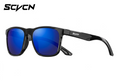 SCVCN Polarized Glasses Black/Blue Lens