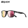 SCVCN Polarized Glasses Black/Red Lens